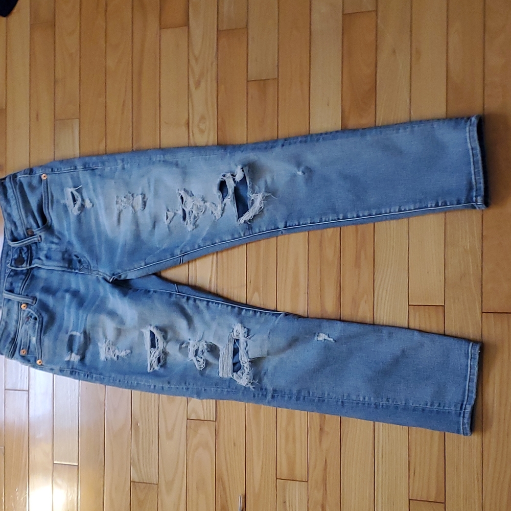 American eagle airflex slim ripped jean